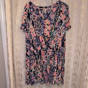 Sew In Love Vibrant Floral Mini Dress